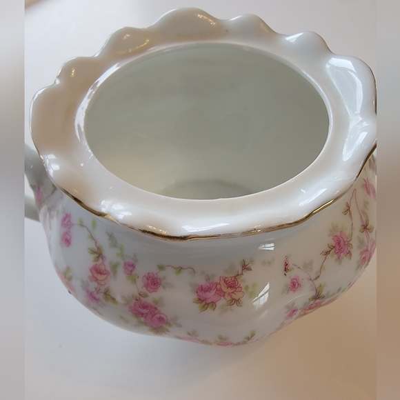Vintage MZ Altrohlau Bridal Roseff Sugar Bowl 1910 over 100 years old - Picture 11 of 12